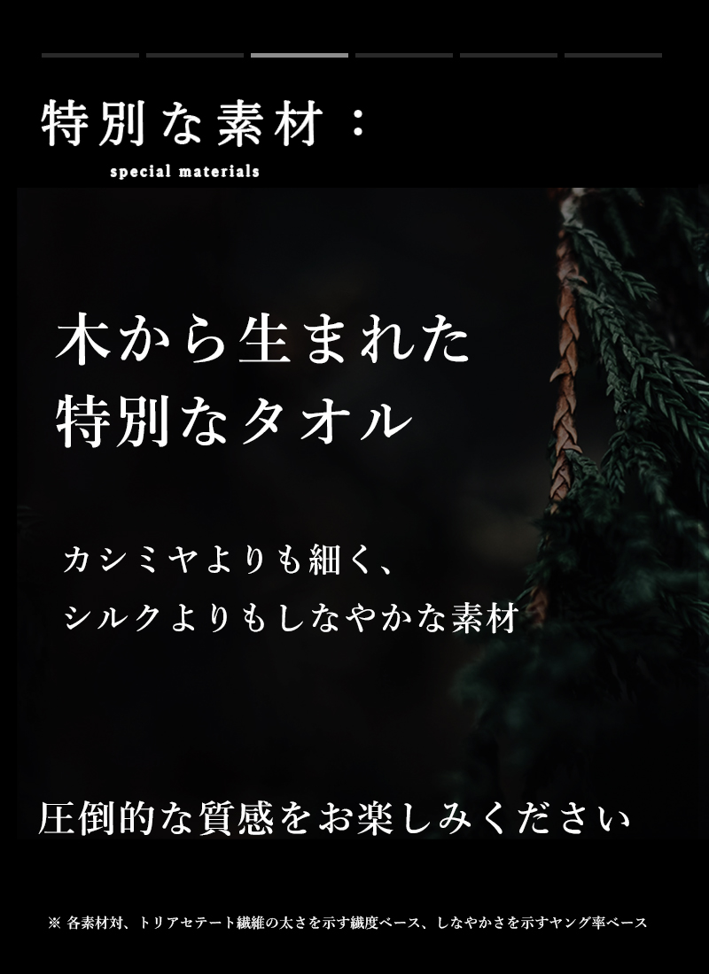 木から生まれた 特別なタオル 素材 圧倒的な質感 カシミヤより細く シルクよりしなやか MAX MATERIA 結婚祝い ウェディングギフト プレゼント 記念日 贈り物 ギフトセット 商品ページのサムネイル画像 