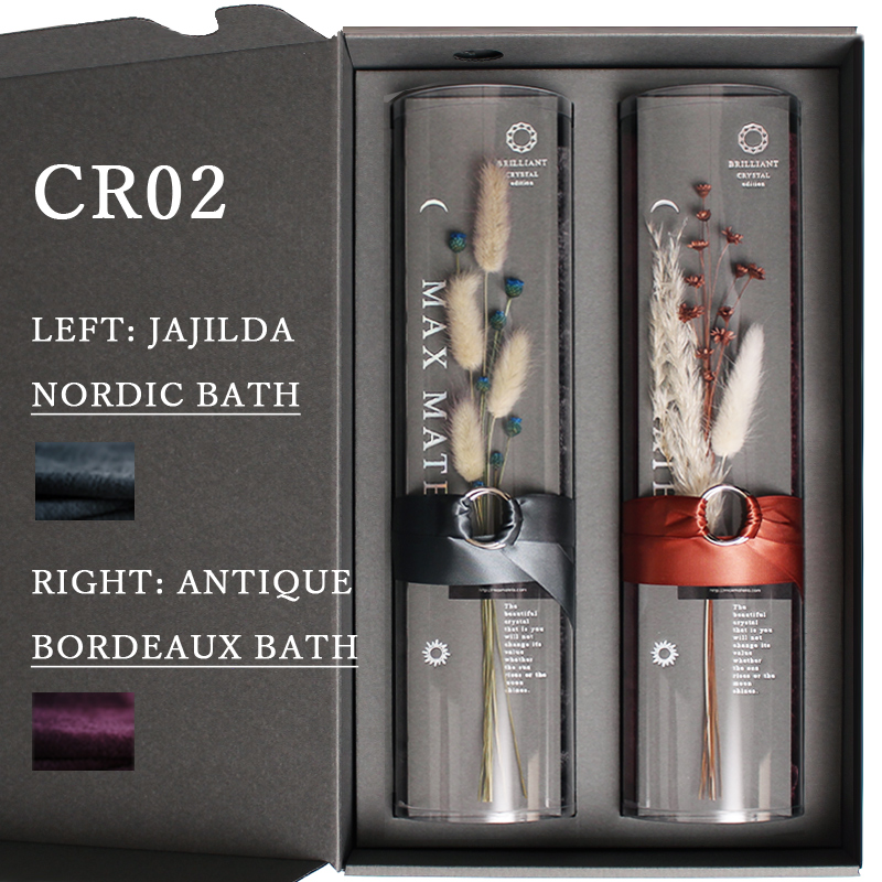 マックスマテリアブランドのクリスタルシリーズ。バスタオルセットからカラーバリエーションCR02。