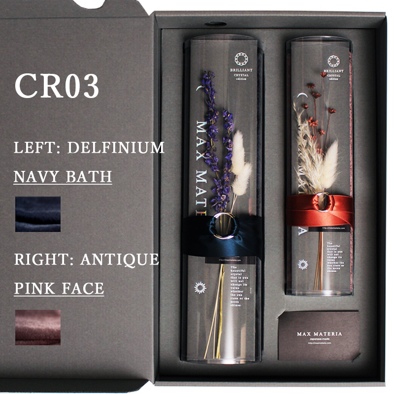 マックスマテリアブランドのクリスタルシリーズ。フェイスタオルセットからカラーバリエーションCR03。