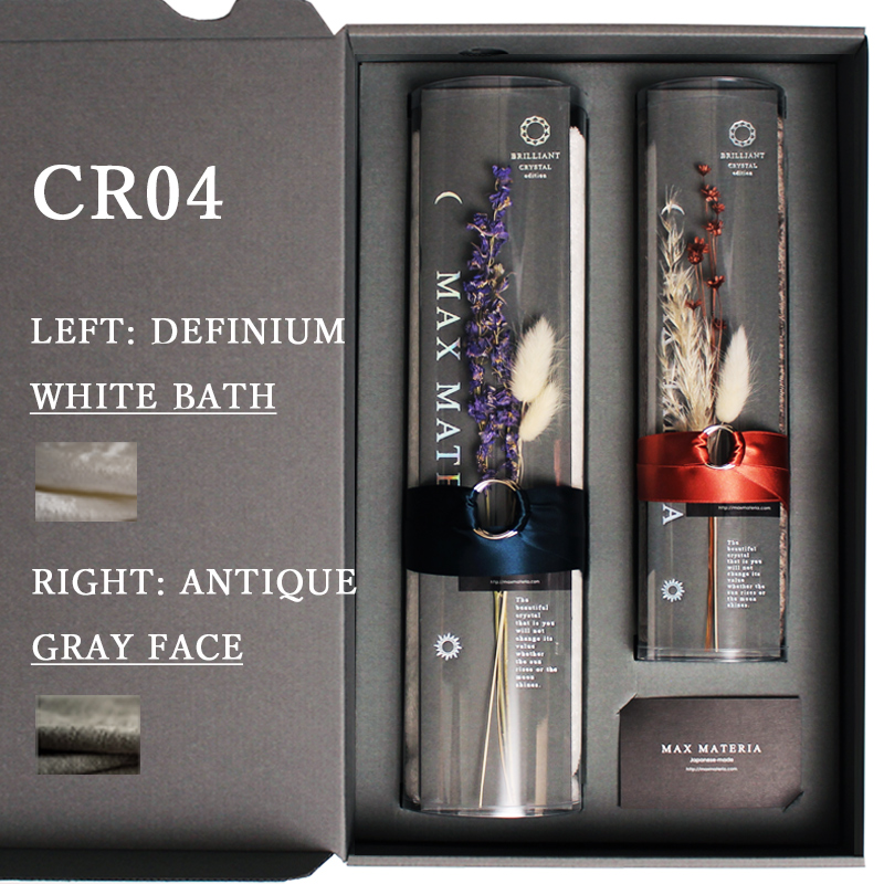 マックスマテリアブランドのクリスタルシリーズ。フェイスタオルセットからカラーバリエーションCR04。