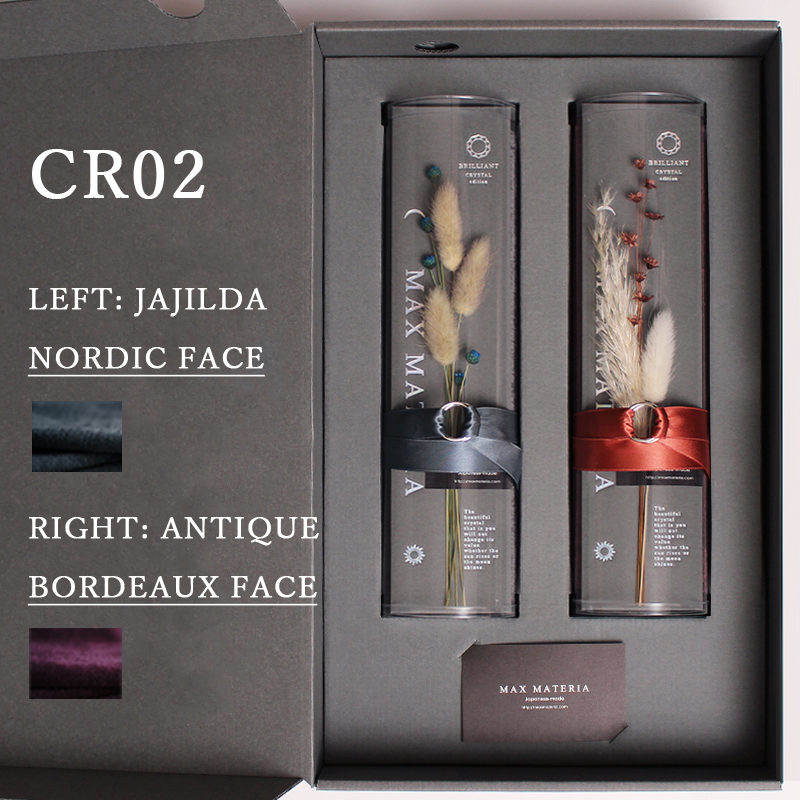 マックスマテリアブランドのクリスタルシリーズ。フェイスタオルセットからカラーバリエーションCR02。