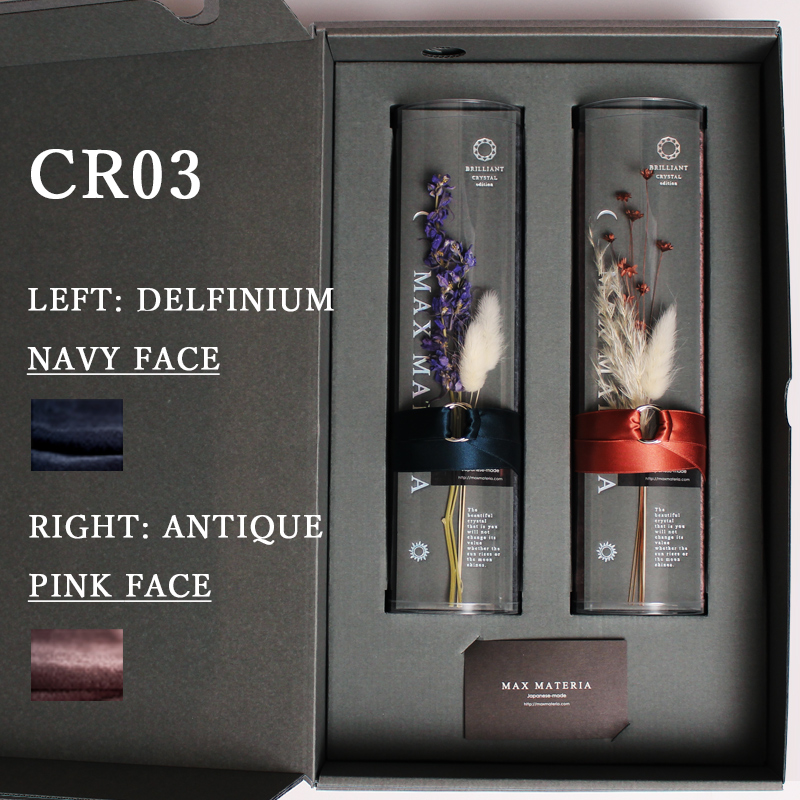 マックスマテリアブランドのクリスタルシリーズ。フェイスタオルセットからカラーバリエーションCR03。