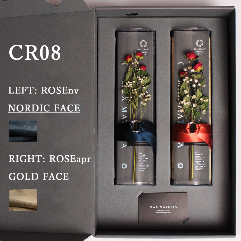 マックスマテリアブランドのクリスタルシリーズ。フェイスタオルセットからカラーバリエーションCR08。